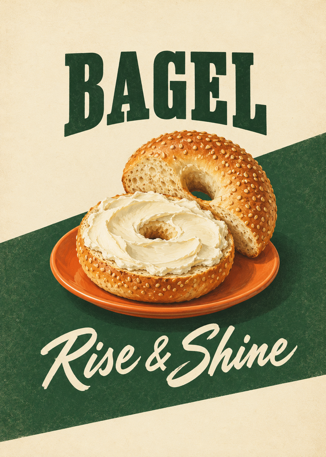 Bagel Küchenkunstdruck – Originalmotiv