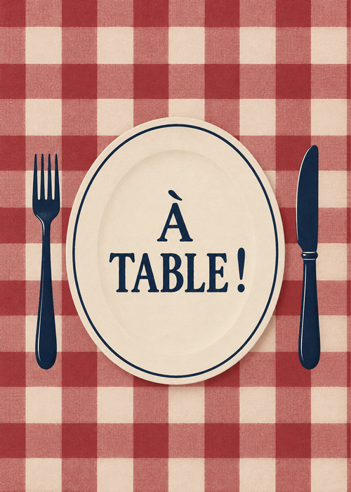 À Table! – Originalmotiv