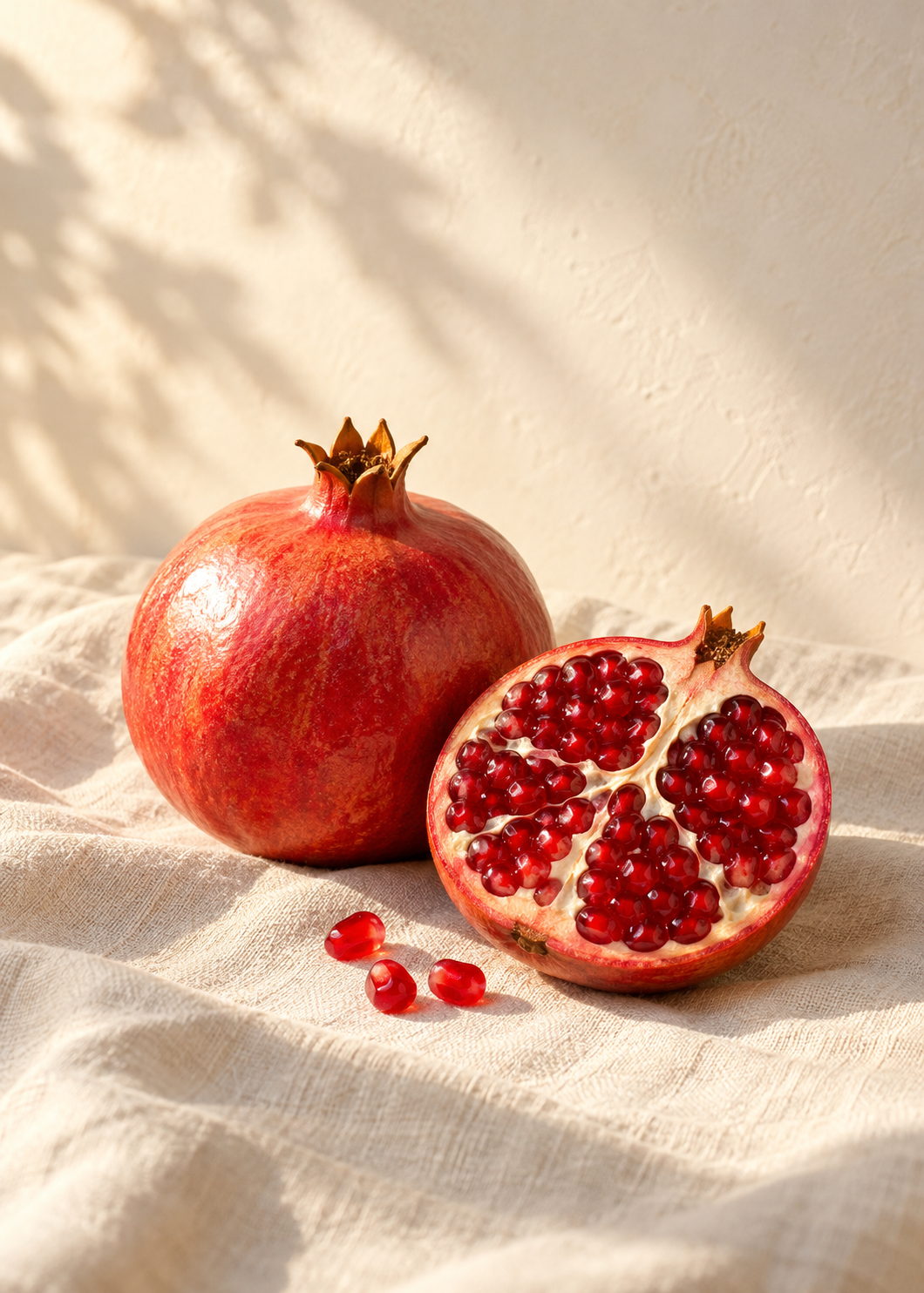 Granatapfel im Licht – Originalmotiv